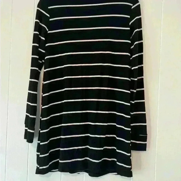 Agnes & Dora™ Favorite Cardi Black and White Stripe - Picture 3 of 5